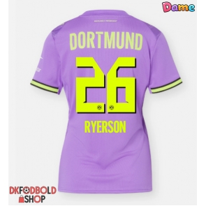Borussia Dortmund Julian Ryerson #26 Tredje trøje Dame 2026-27 Kort ærmer Borussia Dortmund Julian Ryerson #26 Tredje trøje Dame 2026-27 Kort ærmer